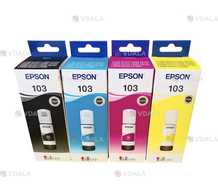 Комплект оригінальних чорнил Epson 103 (C,M,Y,Bk) - VDALA.PRO