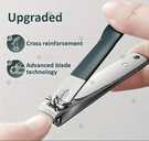 Манікюрний набір 4в1 кусачки, зі шкіряним чохлом, дорожній набір кусач - VDALA.PRO - 2