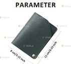 Манікюрний набір 4в1 кусачки, зі шкіряним чохлом, дорожній набір кусач - VDALA.PRO - 4