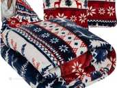 Новогодний плед 160х200 см + 2 наволочки - VDALA.PRO - 1