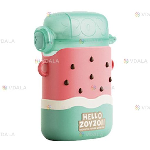 Термос-бутылка детская Zoyzoi Cool Watermelon Tritan, 400 мл - VDALA.PRO