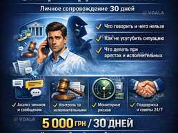 Защита должника | Личное сопровождение 30 дней - VDALA.PRO