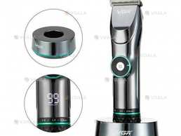 Мощная профессиональная машинка для стрижки с подставкой VGR V-256 / У - VDALA.PRO