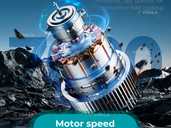 Аккумуляторная машинка для стрижки vgr V-662 green, 7000 rpm, 6 насадо - VDALA.PRO - 1