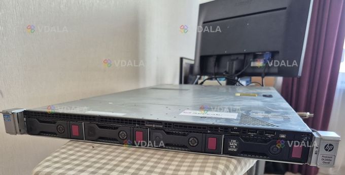 Сервер HP Proliant DL360e Gen8 1U 2xXeon E5-2407/16Gb ECC/Raid/2x120Gb - VDALA.PRO