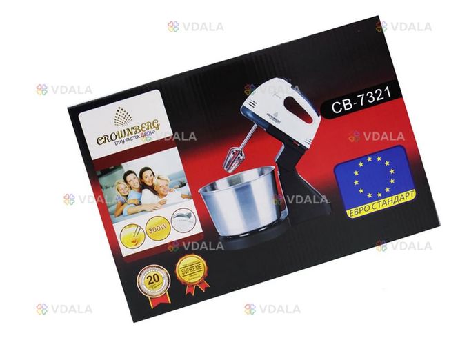 Миксер Crownberg CB-7321 - VDALA.PRO