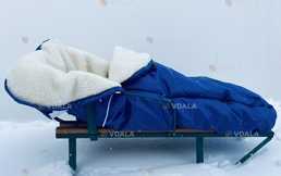 Конверт хутряний для санчат/візочка - VDALA.PRO