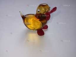 Колекційна фігурка качки, виготовлена вручну з муранського скла. - VDALA.PRO