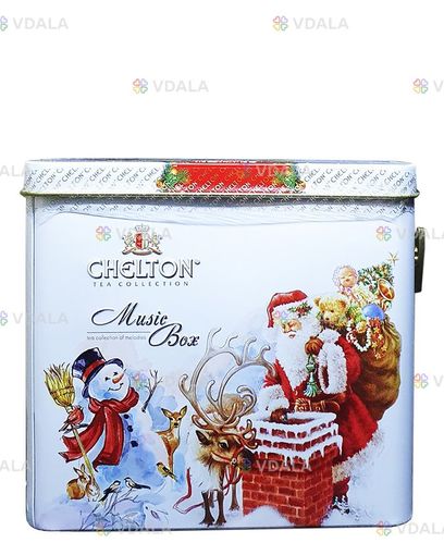 Чай чорний крупнолистовий Chelton музична скринька З Новим Роком! - VDALA.PRO