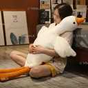 М'яка плюшева іграшка-антистрес гусак 110 см - VDALA.PRO - 2