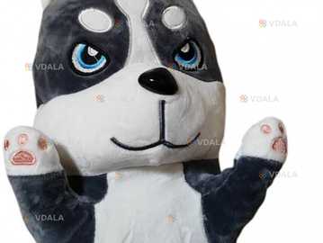 М'яка іграшка обіймана Хаск 50 см - VDALA.PRO