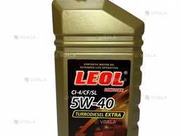 Олива (масло) турбодизель 5W-40 ci-4/cf/sl Е7 1 л. леол turbodiesel ex - VDALA.PRO
