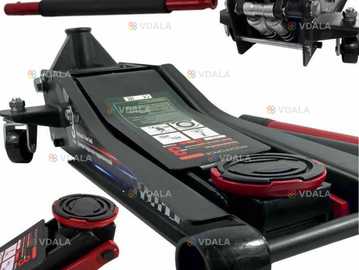 Домкрат підкатний гідравлічний двоштоковий низькопрофільний 3т. Rock F - VDALA.PRO