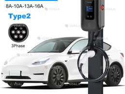 Зарядка для електромобіля jdmex 11 квт 16a 3-фази type 2 - VDALA.PRO