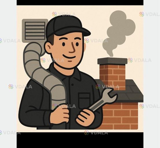 Прочищення Димарів та Вентиляційних каналів - VDALA.PRO