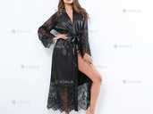 Атласний халат жіночий - VDALA.PRO - 1