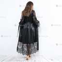 Атласний халат жіночий - VDALA.PRO - 3