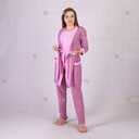 Піжама-трійка халат із піжамою легкі - VDALA.PRO - 2