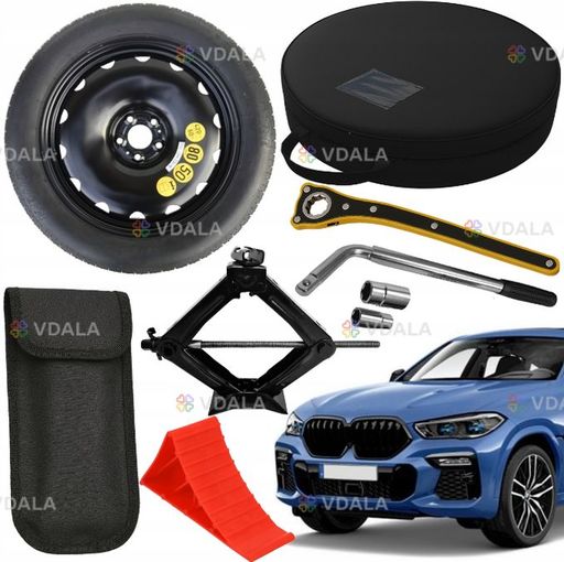 Колесо Докатка bmw x6 g06 (2019-) 155/80r19 + набір kd5112661558019k - VDALA.PRO