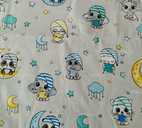 Дитячі простирадла на гумці в ліжечко манеж 120*60*10 см - VDALA.PRO - 3