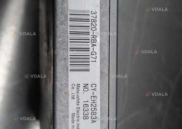 Honda Accord Блок управління двигуном 37820RBAG71 - VDALA.PRO