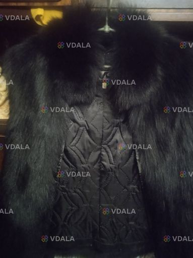 Жилет из меха лисы,песца - VDALA.PRO