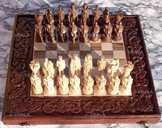 Шахи шашки нарди Лицарі 55х55см - VDALA.PRO - 12