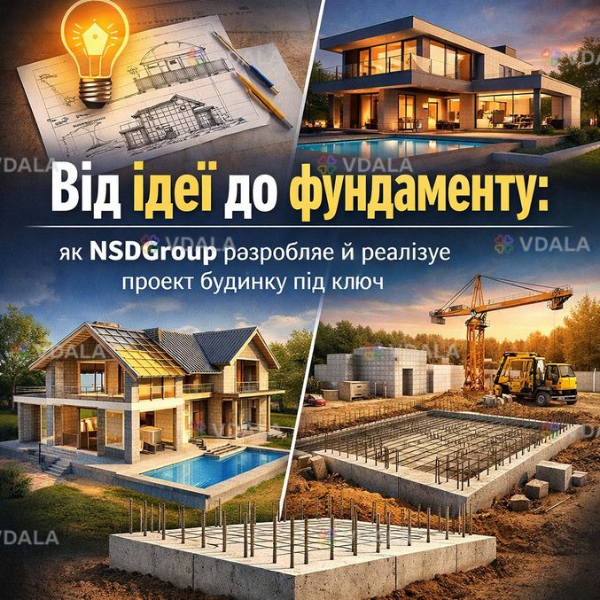 Послуги комплексного ремонту та дизайну Послуги комплексного ремонту та дизайну - VDALA.PRO