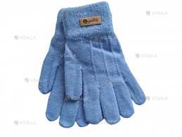 Рукавиці дитячі Смайл 10-12 років блакитний - VDALA.PRO