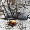 Спасательное одеяло 130×210 — серебро, новое, всего 50 г в кармане! - VDALA.PRO - 8