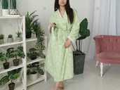 Вафельний халат Luxyart Кімоно розмір (50-52) L 100% бавовна - VDALA.PRO - 1