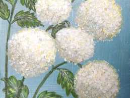 Картина авторская *Калина *. Акрил, картон, 20 * 30 см - VDALA.PRO