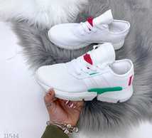 Кросівки текстиль білі жіночі 39 розмір Кросівки текстиль білі жіночі 39 розмір - VDALA.PRO