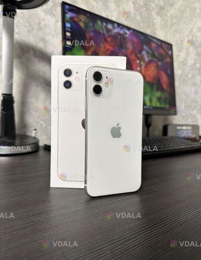 iPhone 11 128Gb идеал | АКБ 100% | полный комплект - VDALA.PRO