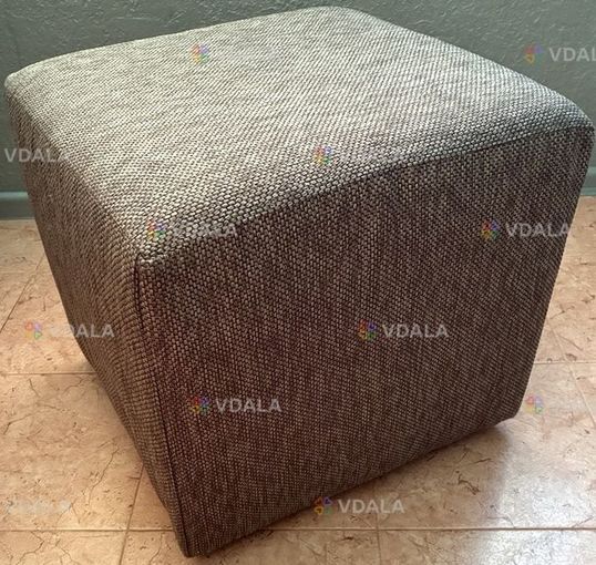 Пуфик (Пуф). Ткань - износостойкая рогожка - VDALA.PRO
