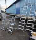 Лестница стремянка алюминиевая секциональная трансформер,оплата частям - VDALA.PRO - 4