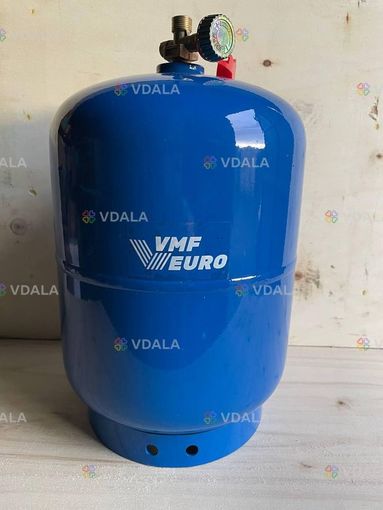 Туристичний газовий балон 9л об'єм (заправка 8л) - VDALA.PRO