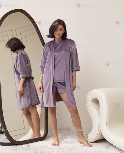 Домашній велюровий костюм - VDALA.PRO