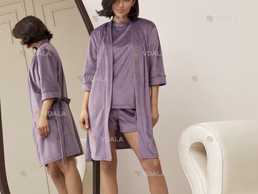 Домашній велюровий костюм - VDALA.PRO