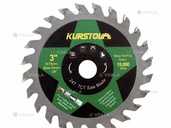 Диск Пильний tct Saw Blade kurstol 75 мм 3 24T Твердий Сплав Купити - VDALA.PRO - 1
