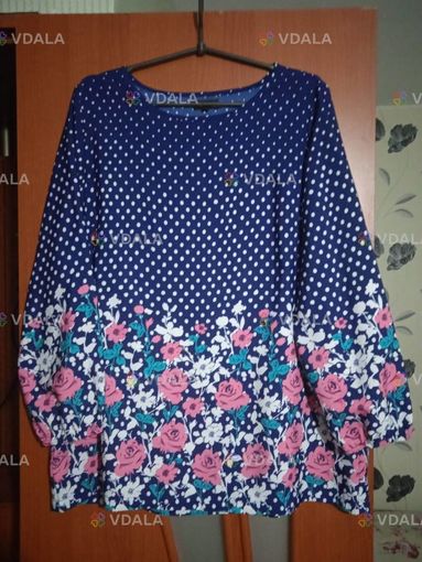 Блузка довгий рукав р.48-50 Блузка довгий рукав р.48-50 - VDALA.PRO