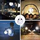 Ліхтар Лампа для кемпінгу акумуляторна - VDALA.PRO - 4