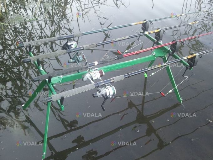 Підставка Род Под на 4 вудилища Rod Pod, подарунок рибалці (відео) Підставка Род Под на 4 вудилища Rod Pod, подарунок рибалці (відео) - VDALA.PRO