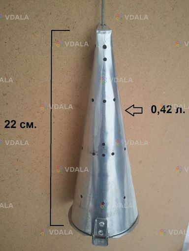 Кормушка-самосвал, сама велика годівниця для зимової риболовлі 0,42 л. - VDALA.PRO