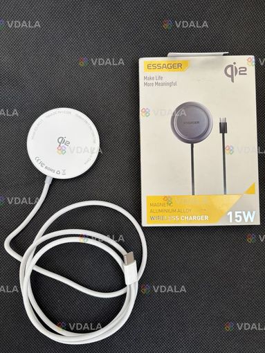 Беспроводная Зарядка Быстрая 15W Qi2 для iPhone, Samsung MagSafe Qi 2 Беспроводная Зарядка Быстрая 15W Qi2 для iPhone, Samsung MagSafe Qi 2 - VDALA.PRO