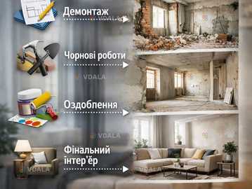 Етап ремонту квартир - VDALA.PRO