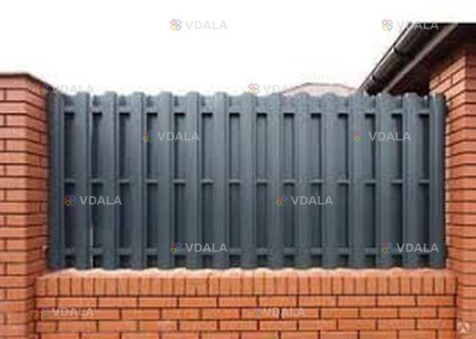 Євроштахетник металевий від заводу - виробника ПрофАльянс - VDALA.PRO