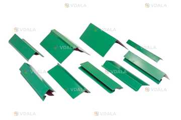 Добірні елементи покрівлі і фасаду (коньок, кут, парапет і інші) від в - VDALA.PRO