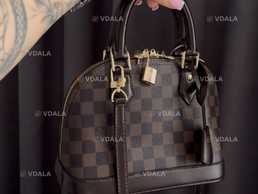 шкіряна сумка Louis Vuitton Alma Monogram Canvas, lv , луи витон - VDALA.PRO