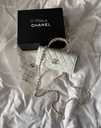 Chanel Mini Flap Handle Bag White Caviar with Silver - - VDALA.PRO - 5